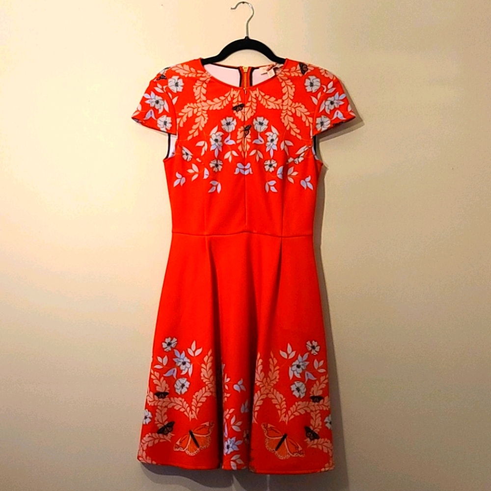 Ted Baker London Kyoto Saydi Red Dress